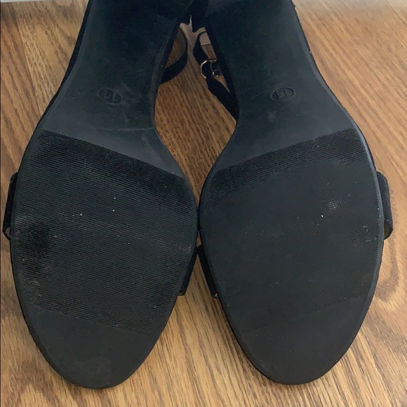 Merona black heels-size 11 - Picture 4 of 5